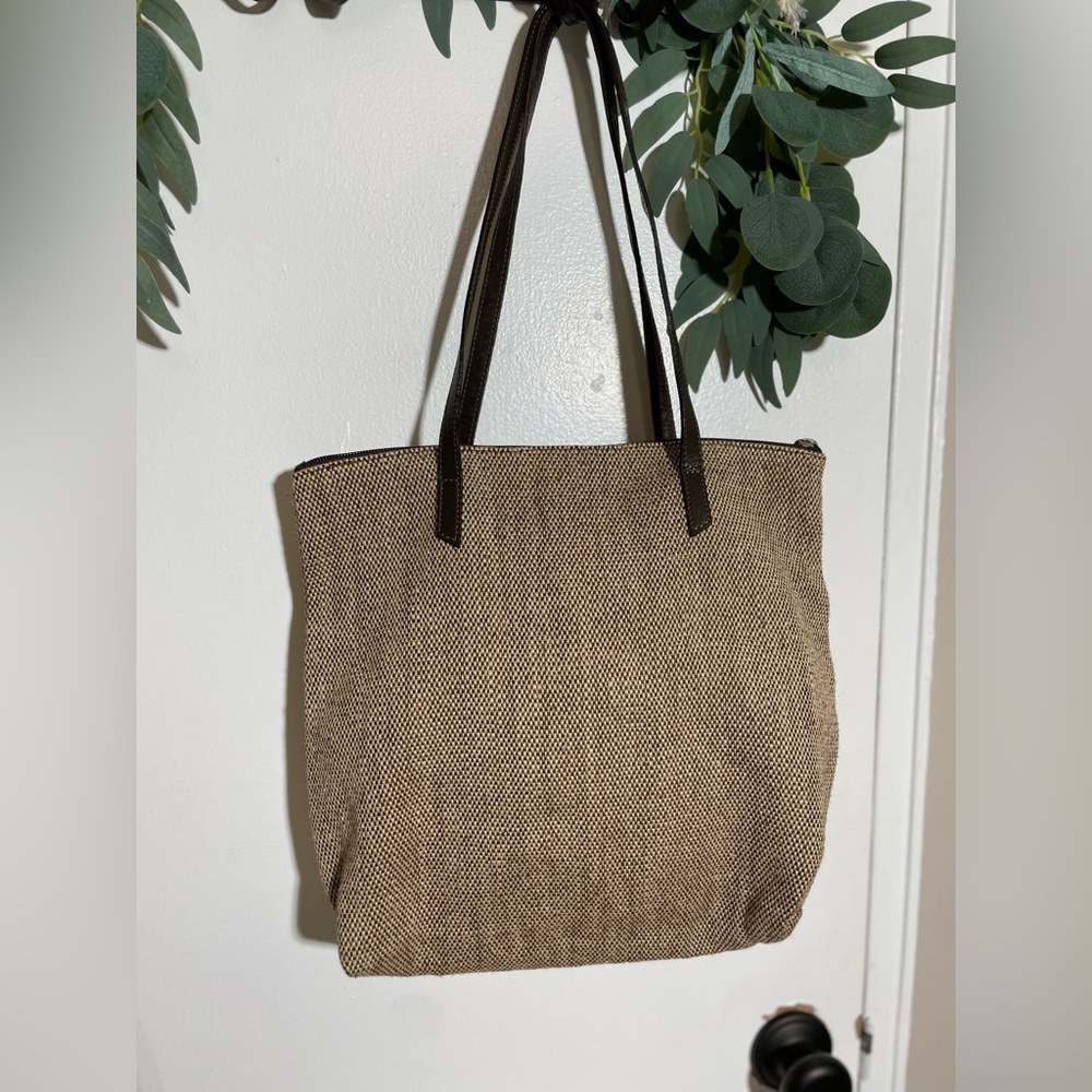 CASTELLARI MILANO canvas tweed Tote